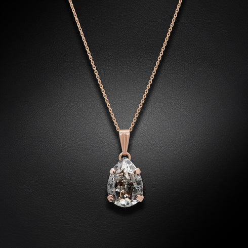 Комплект "Venēra II (Silver Patina)" с кристаллами Swarovski™
